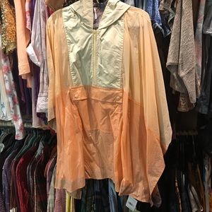 Free People NWT rain poncho